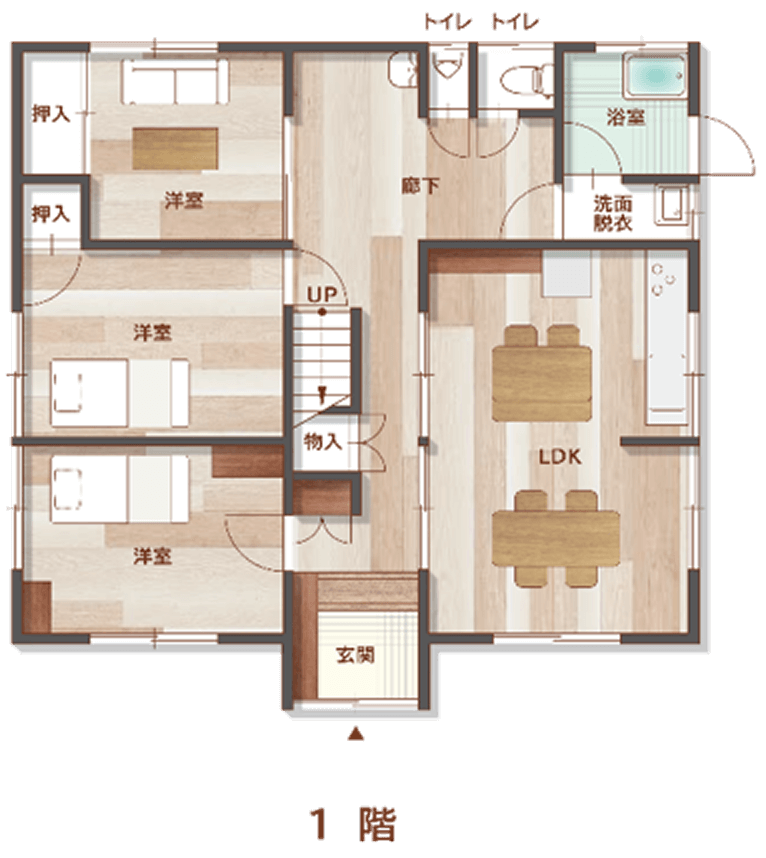 1階間取り図